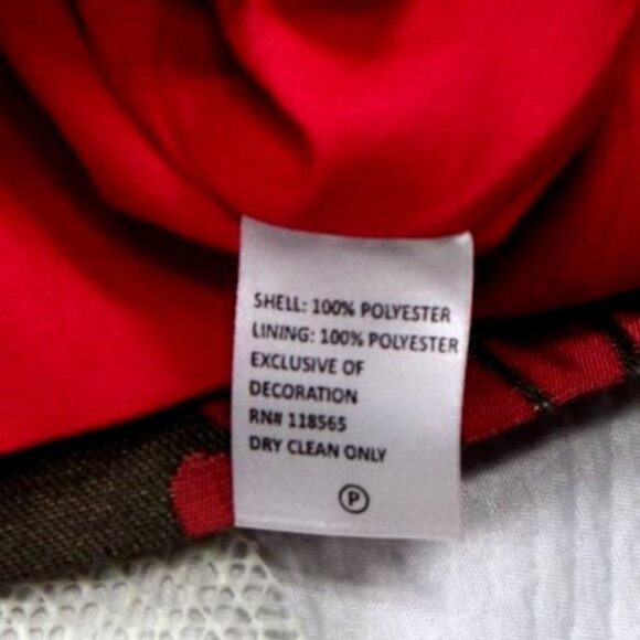 Indigo Moon Embroidered Tiger Floral Jacket 1X Brown & Red 100% Cotton Made In I - Picture 7 of 9